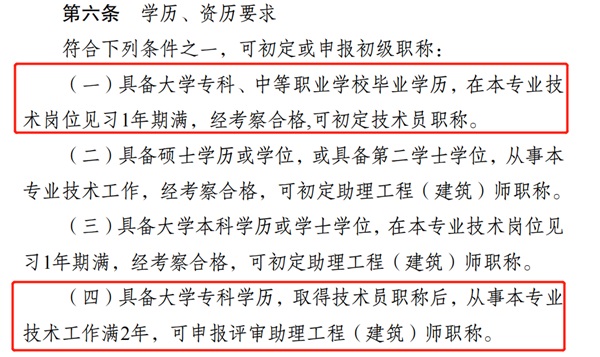 江苏助理工程师的评定标准(图2)