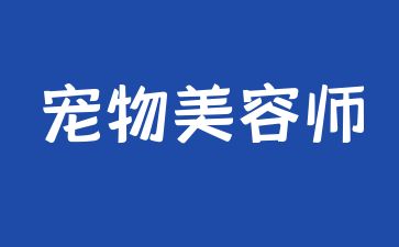 福建宠物美容师证需要什么学历